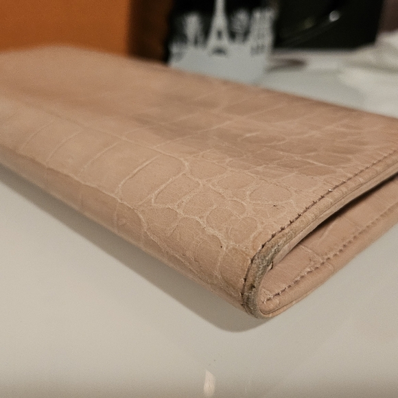 Authentic miumiu Wallet Long Wallet Pink Gold Woman - Picture 8 of 13